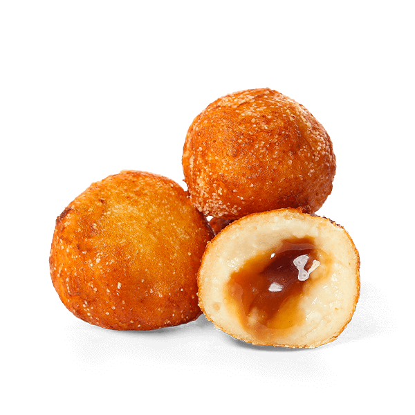 Творожные шарики со сгущенкой